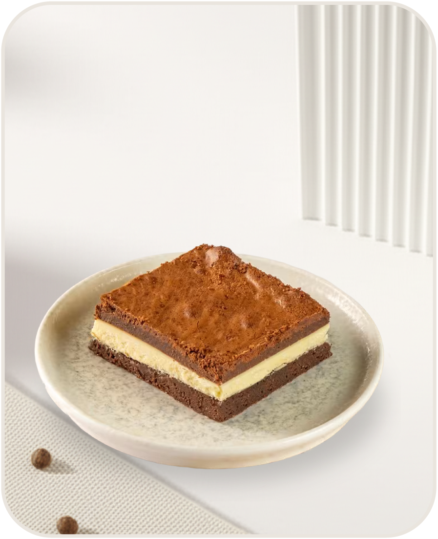 Beyaz Çikolatalı Brownie